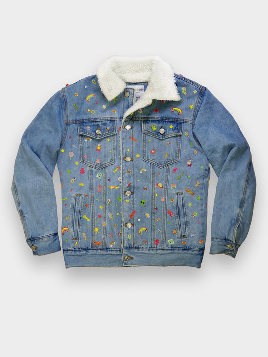 STICKERS Denim Jacket